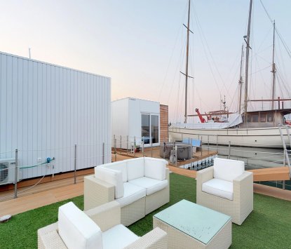 Mobile home Italy Floating Resort Rimini Floating Home Swimming Pool