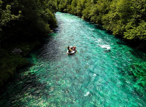 Mobilhaus Slowenien River Camping Bled