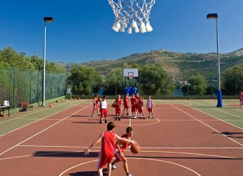 Sports courts and activities