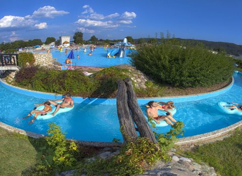 Glamping resort Slovenia Village Terme Čatež