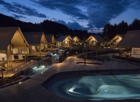 Glamping Resort Slowenien Olimia Adria Village