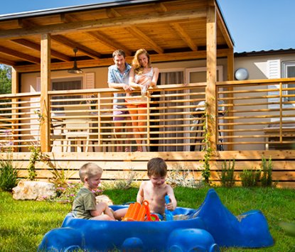 Mobilhaus Kroatien Lanterna Premium Camping Resort Lanterna Home