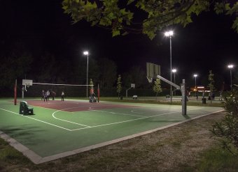 Sportplätze und Aktivitäten